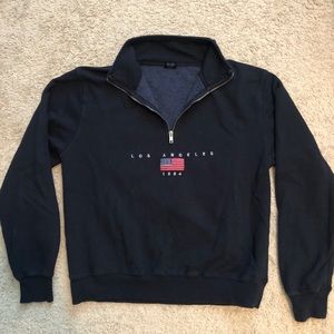 John Galt Half Zip Sweatshirt